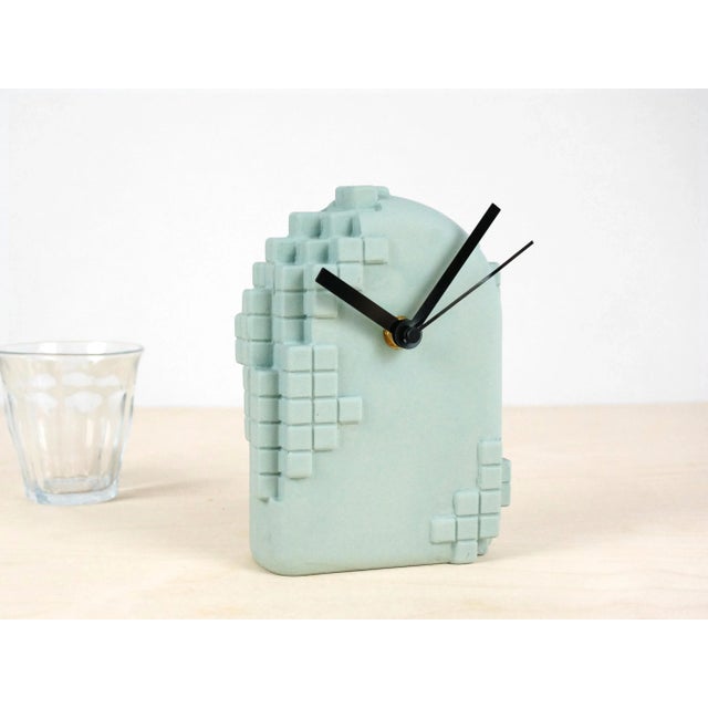 Pixel Desk Clock from Studio Lorier For Sale - Image 4 of 6
