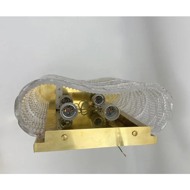 Murano Glass Wall Sconces attributed to Angelo Seguso, 1960s, Set of 2 For Sale - Image 3 of 9