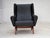 Vintage Danish Lounge Chair in Leather and Teak by Illum Wikkelsø for Søren Willadsen Møbelfabrik, 1960s For Sale - Image 6 of 18