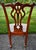Vtg. Set of Four Heavily Carved Chippendale Style Cherry Side Dining Chairs For Sale - Image 13 of 16