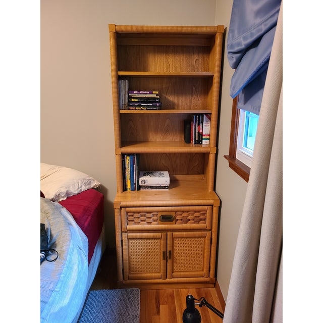 Part of a larger 7 piece set, this bookcase dresser was bought new in 1978/79 and loved by our family ever since. The...