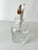 Late 20th Century Crystal Italian Pampaloni Decanter with Sterling Silver Cone Style Stopper For Sale - Image 5 of 9