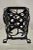 Vintage Victorian Style Black Cast Iron 6 Wine Bottle Rack Holder With Grapes For Sale In Philadelphia - Image 6 of 13