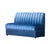 Contemporary Matthew Izzo Home Estelle Navy Velvet Straight Banquette Sofa For Sale - Image 3 of 6