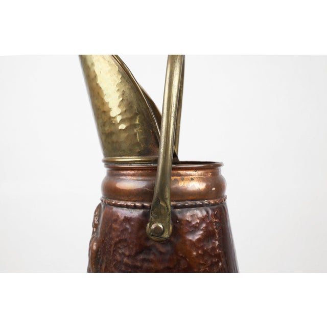 19th Century French Copper Umbrella Stand, 1890s For Sale - Image 5 of 12