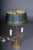 Metal Empire Table Lamp in Gold-Plated Bronze, 1900s For Sale - Image 7 of 15