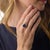 1970s 1970s French Gia 8.00 Carat Ceylon Sapphire Diamond 18k Two Tone Gold Cocktail Ring, Size 8.25 For Sale - Image 5 of 8
