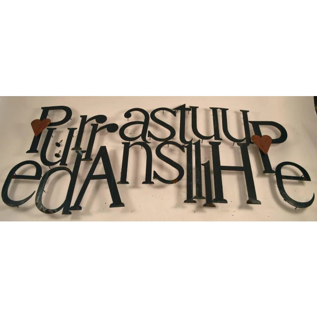 Collection of Approximately 40 Steel Letters For Sale - Image 10 of 11