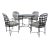 Vintage Mario Papperzini for Salterini Iron Garden Dining Suite, Attributed For Sale