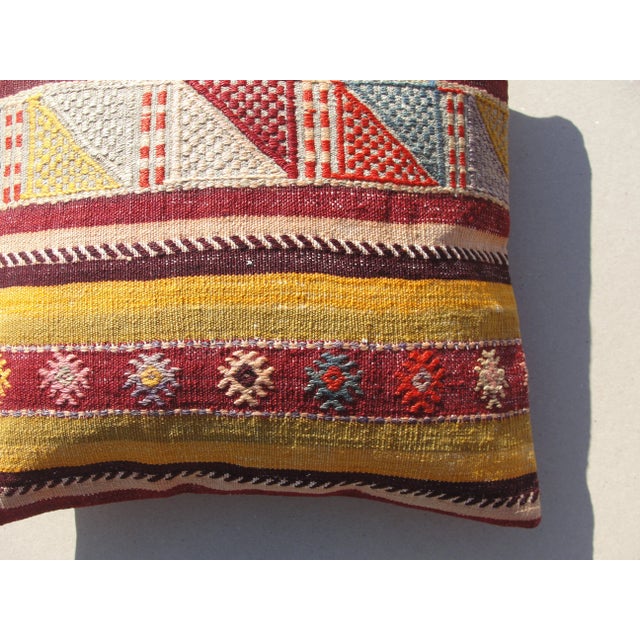 Kilim Rug Pillow Cover For Sale - Image 9 of 9