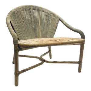 Baker McGuire Organic Modern Greige Crescent Lounge Chair
