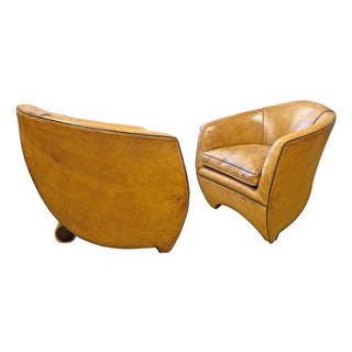 Pair of 'Cocoon' Chairs by Bart Van Bekhoven For Sale