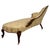 19th Century Antique English Mahogany Chaise Longue with Buttoned Upholstery For Sale - Image 9 of 12
