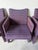 1980s Postmodern Vladimir Kagan Style Upholstered Dining Armchairs With Casters – Set of 4 For Sale - Image 4 of 17