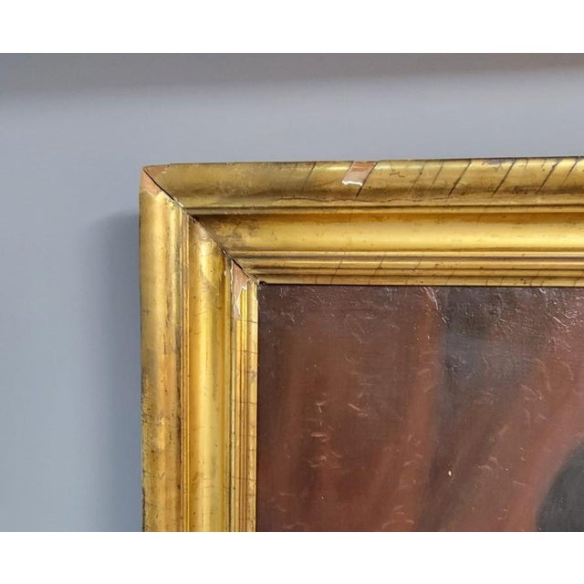 Original Mid 19th C American Portrait of John Mark Rutherford (1813–1852) For Sale In Raleigh - Image 6 of 8