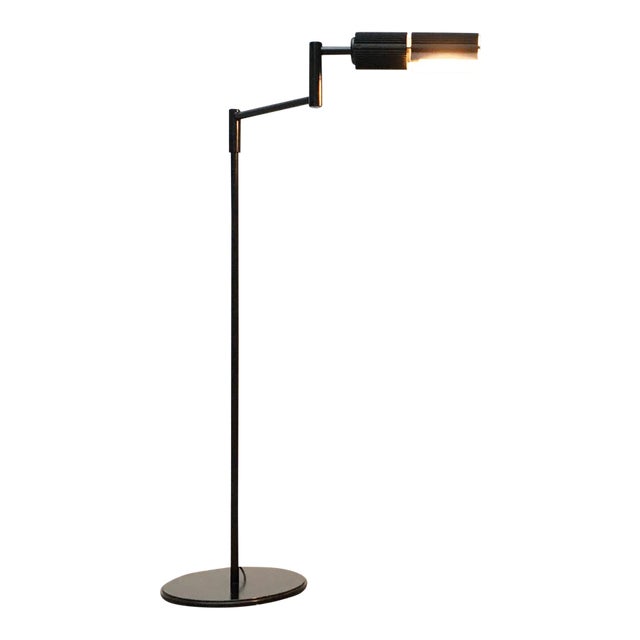 Vintage Floor Lamp by V. Frauenknecht for Swisslamps International For Sale