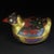 Lacquerware Eagle Box – 12" Painted Bird-Form Container For Sale - Image 4 of 9