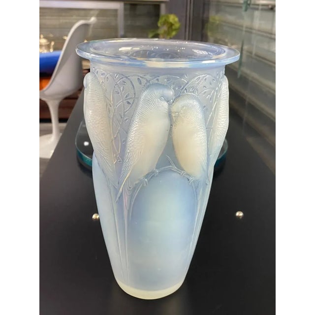 1920s Opalescent Ceylan Vase by René Lalique, 1924 For Sale - Image 5 of 10