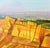 Golden Canyon by Michelle Condrat | Oil on panel Landscape with canyon and trees. For Sale - Image 4 of 5