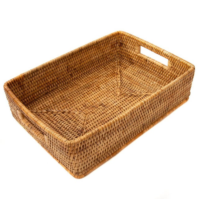 A good storage basket is not only functional but must fit into your home decor as well. Our rattan storage basket will add...