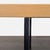 Eq3 Modern Minimalist Wood Coffee Table With Black Metal Legs For Sale - Image 4 of 7