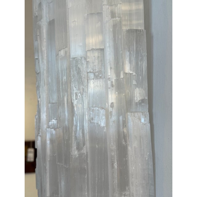 Selenite Sconce For Sale - Image 11 of 12