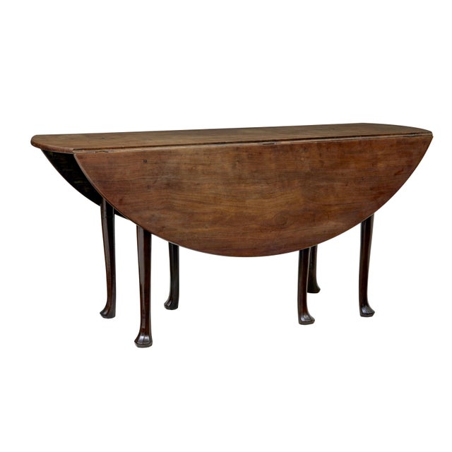 18th Century Chippendale Gateleg Dining Table, 1760 For Sale - Image 12 of 12