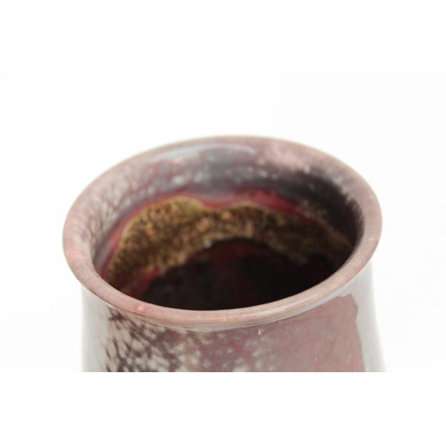 Bauhaus Ceramic Vase from Gusso Reuss, 1930s For Sale - Image 9 of 15