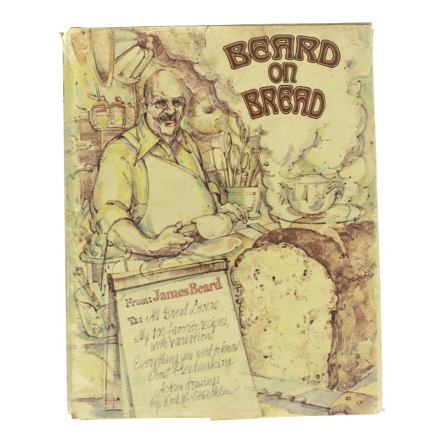 1973 Beard on Bread James Beard Vintage Cookbook Cook Book For Sale