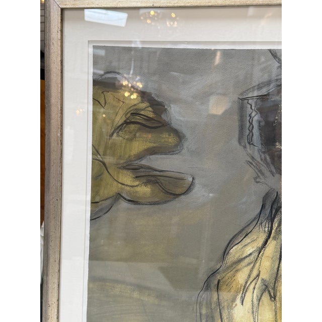 Silver Jean- Rene Jerome Woman With Pot Artwork, Signed For Sale - Image 8 of 11
