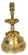 Large Dutch Baroque Engraved & Pierced Brass Chamber Candlestick Ventilated Base An exceptional and unusually engineered...