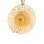 Vintage Italian 18k Gold Nefertiti Egyptian Revival Pendant For Sale In Miami - Image 6 of 11