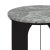 Taurus Marble & Iron Side Table For Sale - Image 4 of 5