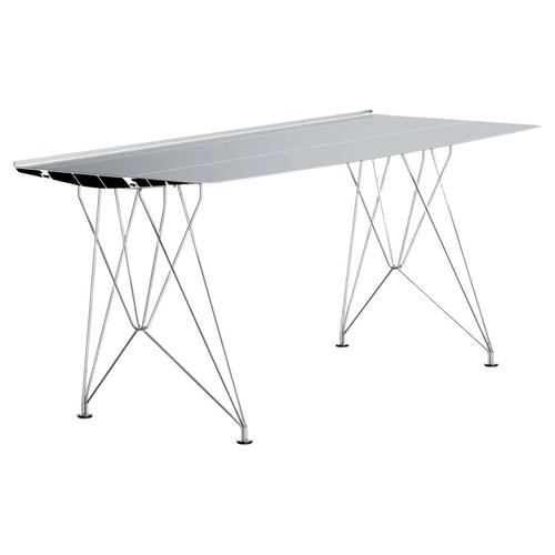 Not Yet Made - Made To Order Table B Desk with Anodized Silver Top & Steel Legs by Konstantin Grcic, 2022 For Sale - Image 5 of 5