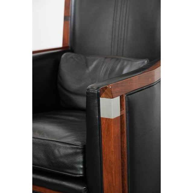 Art Deco Black Decoforma Series Armchair from Schuitema For Sale - Image 10 of 18