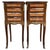 Early 20th Century Pair of French Louis XV Style Tulipwood Veneer Bedside Tables or Nightstands For Sale - Image 15 of 18