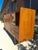 Modernist French Sideboard in Oak Chevron Pattern and Glass-Fronted, 1950s For Sale - Image 9 of 15