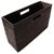 2020s Artifacts Rattan Rectangular Magazine Holder in Tudor Black - 16" For Sale - Image 5 of 9