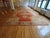 Textile Antique Oushak Carpet, Oriental Rug, Handmade Rug Saffron, Light Blue and Coral For Sale - Image 7 of 18