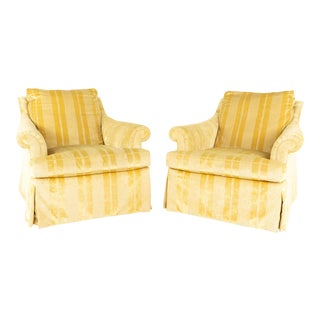 A. Rudin Contemporary Lounge Chairs - Pair For Sale