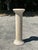 Vintage Coastal Washed Pencil Reed Pedestal For Sale - Image 10 of 10
