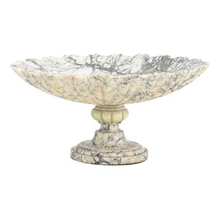 Italian Neoclassical Style Alabaster Tazza For Sale