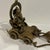 Metal 1980s Brass Lord Ganesha Bhagwan Idol Ganpati Statue Sitting on Mouse Driven Chariot For Sale - Image 7 of 10