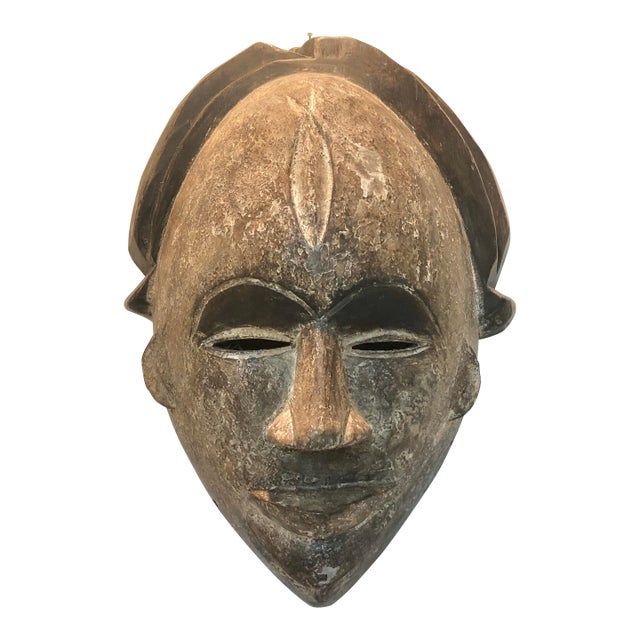 Antique Punu Mask, Gabon For Sale