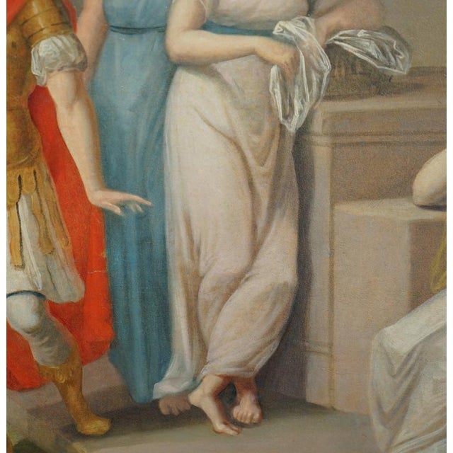 Angelica Kauffman, Hector Taking Leave of Andromache, 1780, OIl Painting For Sale - Image 9 of 18