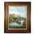 Vintage Signed L. Salcido Oil Painting Harbor Sailboats Framed Seascape For Sale