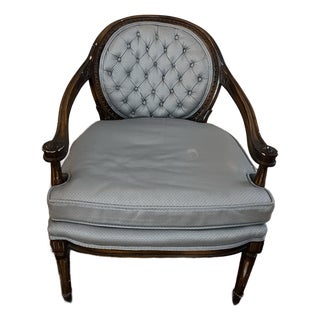 Antique Victorian Parlor Chair For Sale