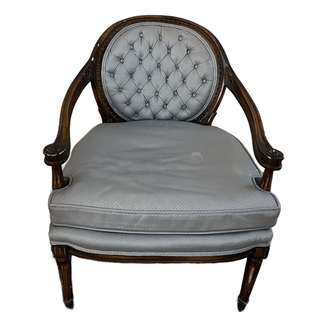 Antique Victorian Parlor Chair For Sale