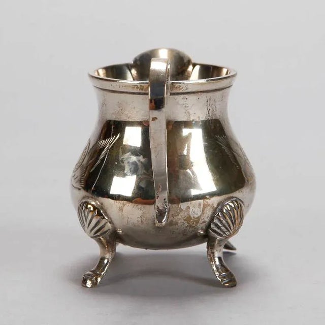 1920s Circa 1920 Silver Plate Tea Set - Set of 3 For Sale - Image 5 of 9