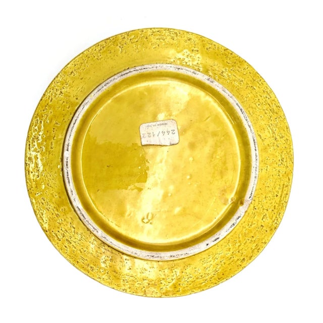 Bitossi Mid 20th Century Italian Glazed Ceramic Ashtray For Sale - Image 4 of 11